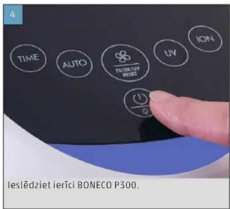 BONECO P300 - EKSPLUATACIJAS SAKSANA UN IERICES IZSLEGSANA - 4