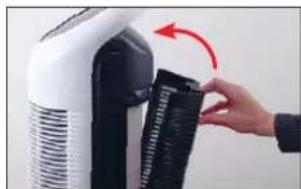 BONECO P370 - REPLACING THE AP370 FILTER - 6