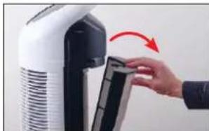 BONECO P370 - REMOVING A USED UV LAMP - 3