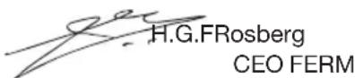 Ferm AGM1118P - EN 55014-1, EN 55014-2, EN 61000-3-2, EN 61000-3-3, EN 60745-1, EN 60745-2-3 - 1