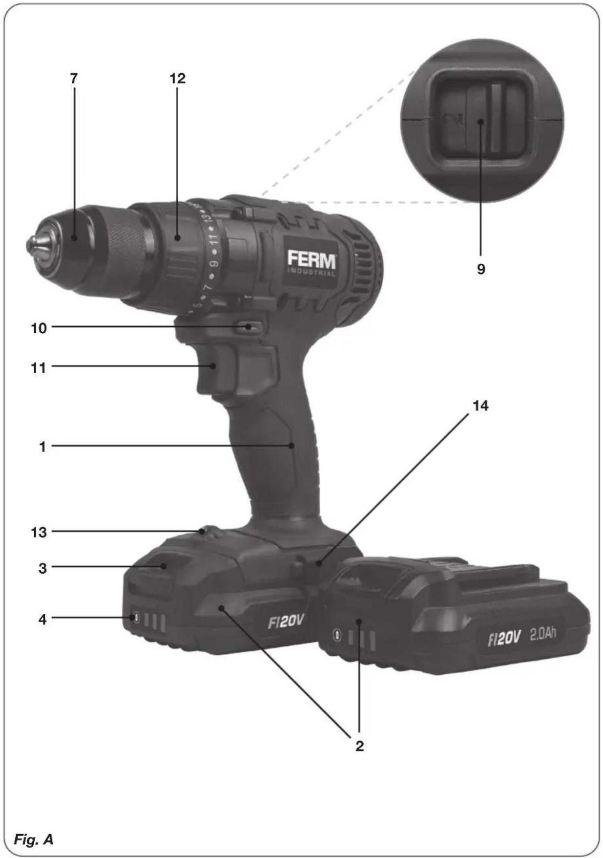 Ferm CDM1141P - CDM1141P - 1