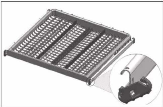 GRUNDIG GNVP4611C - Panier à couverts supérieur - 1