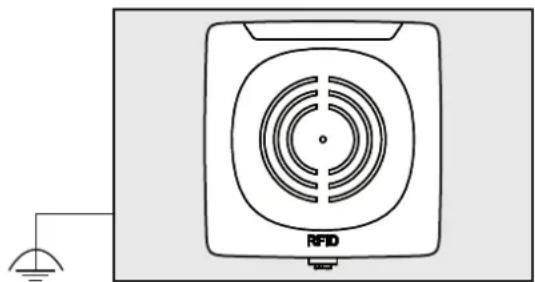 IFM DTI911 - Relier la platine de montage à la terre fonctionnelle - 1