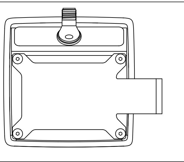 IFM DTI801 - Installation with angle bracket E80335 - 2