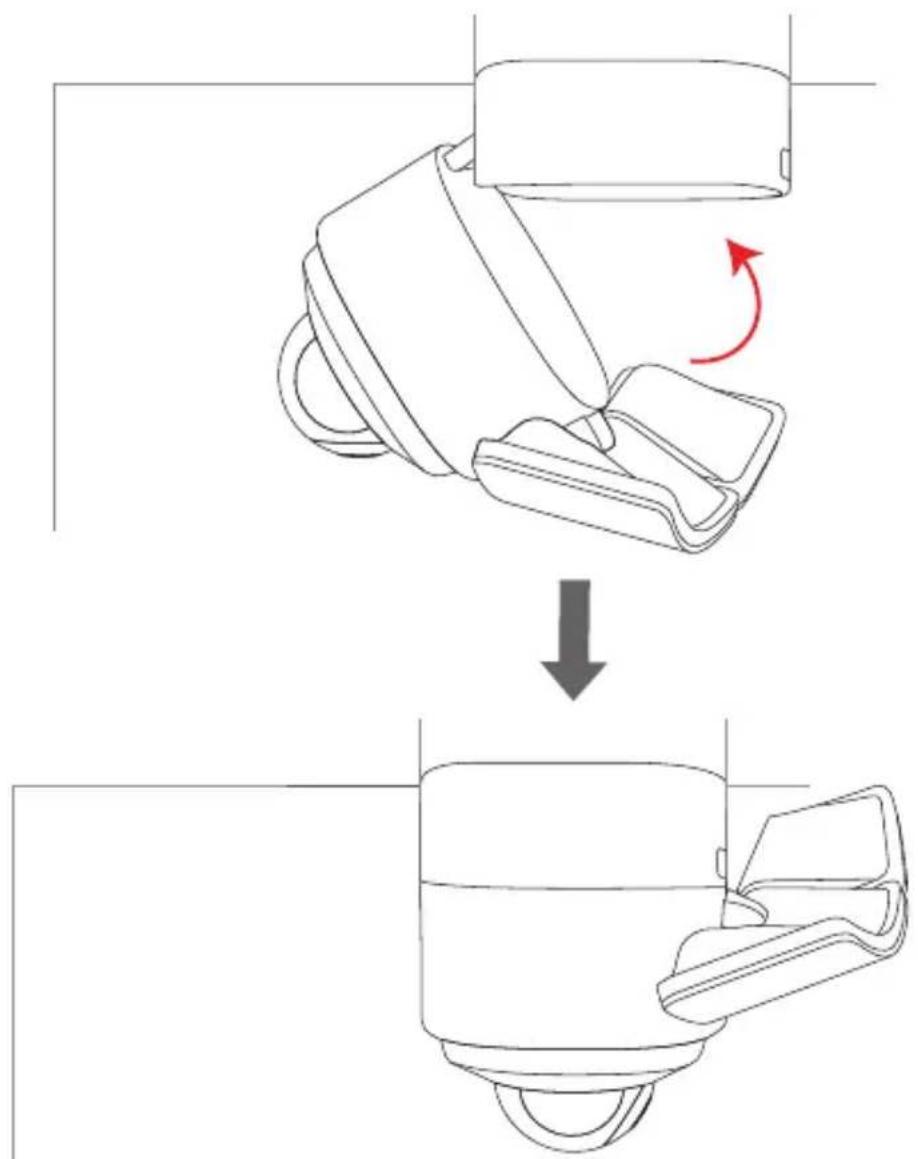eufy Video Doorbell 2K (BatteryPowered) Set - Die Überwachungskamera mit Scheinwerfer an der Decke montieren - 2