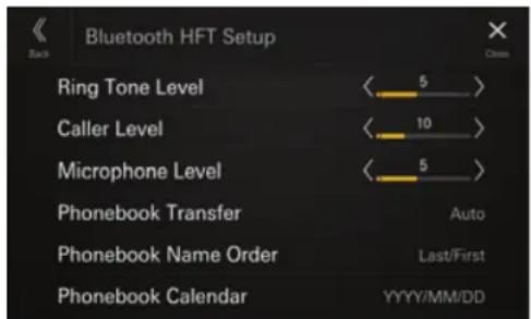 ALPINE iLXF115DU8 - Configuration du téléphone - 1