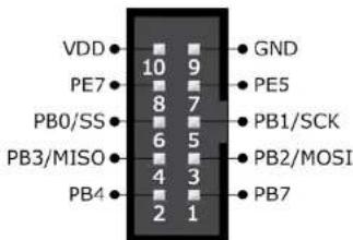 AREXX RP6CC128 - Bus SPI et ports I/O : - 1