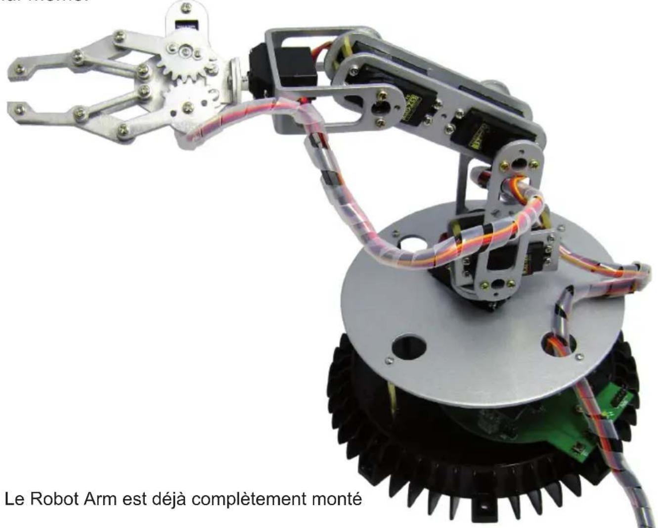 AREXX RA1PRO - Utilisation du Robot Arm - 1
