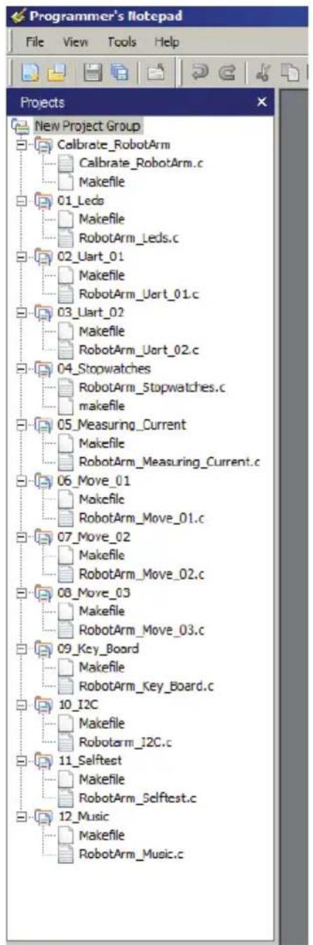 AREXX RA1PRO - Voir page 56 “Ouvrir et compiler un projet d'exemple” pour savoir comment propre. - 1