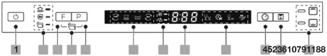 Pelgrim GVW301L - Bedieningspaneel - 1
