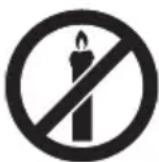 SHARP EMKS4CDE - De modo a prevenir incêndios, mantenha velas e outras chamas abertas sempre longe deste produto. - 1
