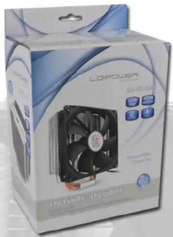 LC-Power CC120 - Heatpipe CPU Cooler - 3