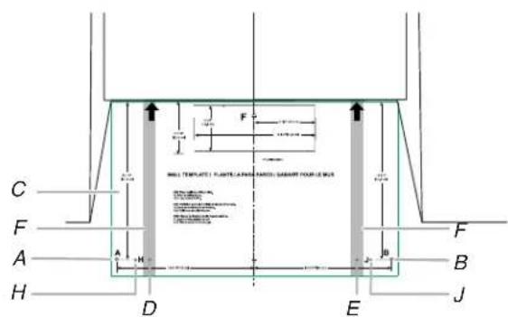 KITCHENAID KMMF330PBS - Installation for No Wall Studs at End Holes (See figure 1 in the "Locate Wall Studs" section) - 1