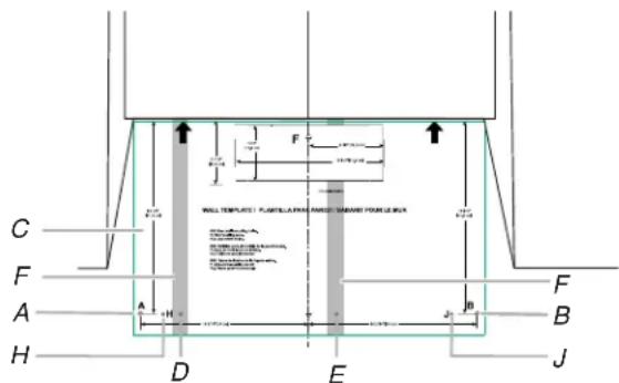 KITCHENAID KMMF330PBS - Perçage de trous dans le mur arrière - 2