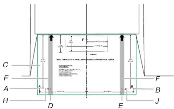 KITCHENAID KMMF330PBS - Perçage de trous dans le mur arrière - 1