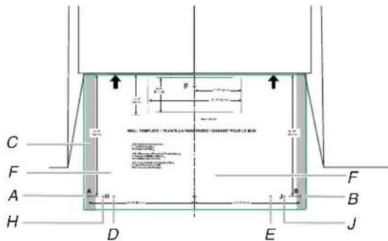KITCHENAID KMMF330PBS - Installation for No Wall Studs at End Holes (See figure 3 in the "Locate Wall Studs" section) - 2
