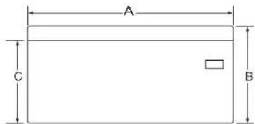 A C B
