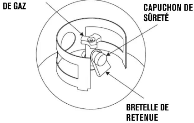 CHAR BROIL Performance 463732923 - Démontage, transport et entreposage du réservoir de gaz - 1