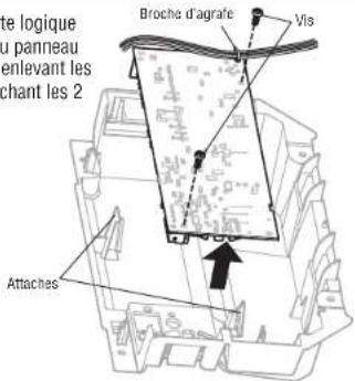 LIFT-MASTER 050ACTWFLK - Retirez la carte logique du récepteur - 3