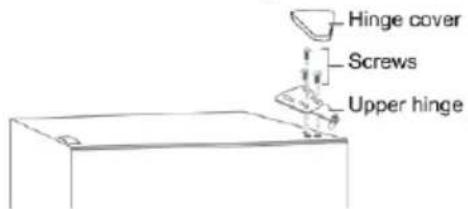 VEDETTE VCA206NFWH - REVERSING THE DOOR SWING - 1