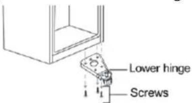 VEDETTE VCA206NFWH - REVERSING THE DOOR SWING - 2
