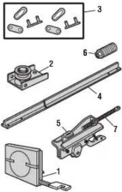 LIFT-MASTER 84504R - Repair Parts - 1