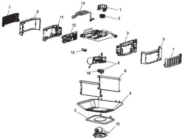 LIFT-MASTER 84504R - Piècesd'assemblage 84504R - 1