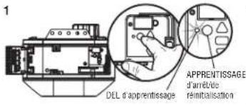 LIFT-MASTER 84504R - POUR AJOUTER, REPROGRAMMER OU MODIFIER UNE TÉLÉCOMMANDE L'AIDE DU BOUTON DE PROGRAMMATION - 1