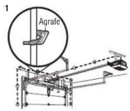 LIFT-MASTER 84504R - OPTION A - INSTALLATION SANS PRÉ-CÂBLAGE - 1