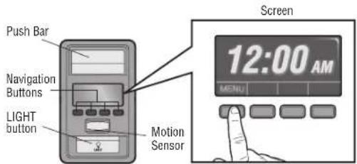 LIFT-MASTER 84504R - SYNCHRONIZETHE CONTROL PANEL - 1