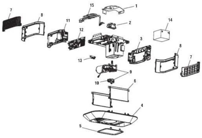 LIFT-MASTER 84504R - Repair Parts - 1