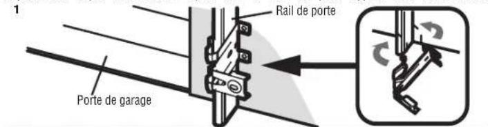 LIFT-MASTER 84504R - Installer les capteurs d'inversion de sécurité - 2