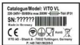 VITO XS - Descripción del producto 1.2 Alcance de la entrega - 3