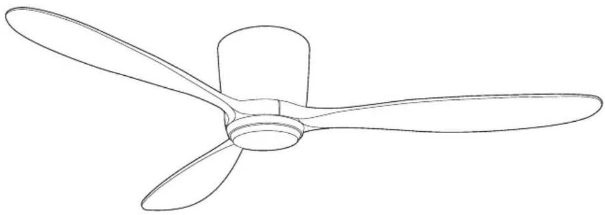 CasaFan Eco Plano Wood - 1