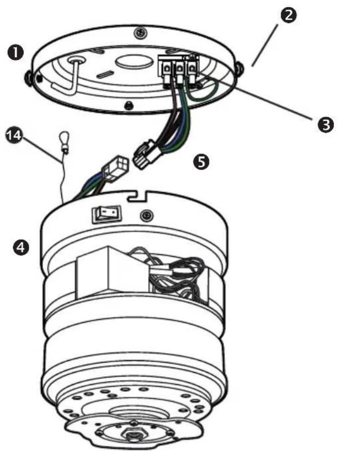 CasaFan Eco Plano II - COMPONENTI (Figura A, pagina 28) - 2