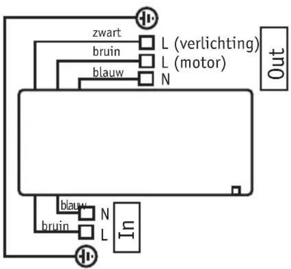 CasaFan FBIR Basic - Elektrisch schakelschema - 1