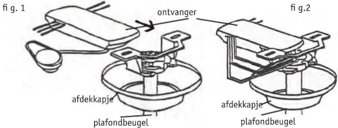 CasaFan FBIR Basic - Hetplaatsen van de afstandsbediening bij ventilatoren met een plafondbeugel - 1