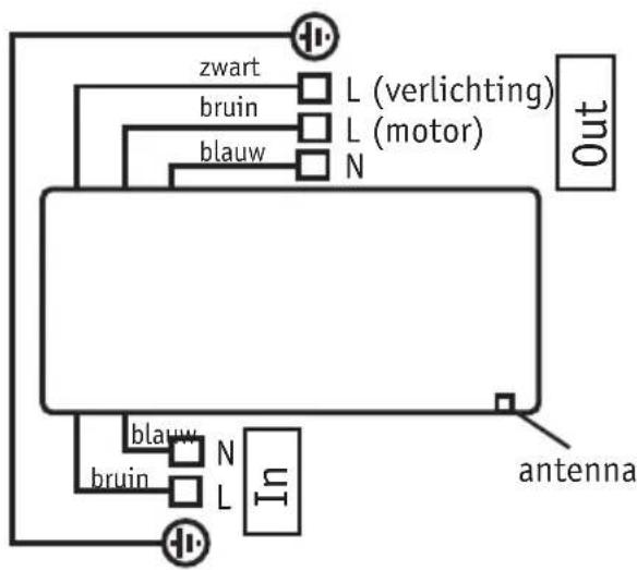 CasaFan FBPowerboat - Elektrisch schakelschema - 1