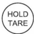 SECA 834 - Tarering af vægtvisningen (TARA) - 1