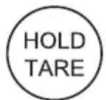 SECA 834 - Mise en mémoire du poids mesuré (HOLD) - 1
