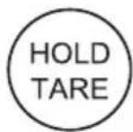 SECA 834 - Tarare l'indicazione del peso con tare (TARA) - 1