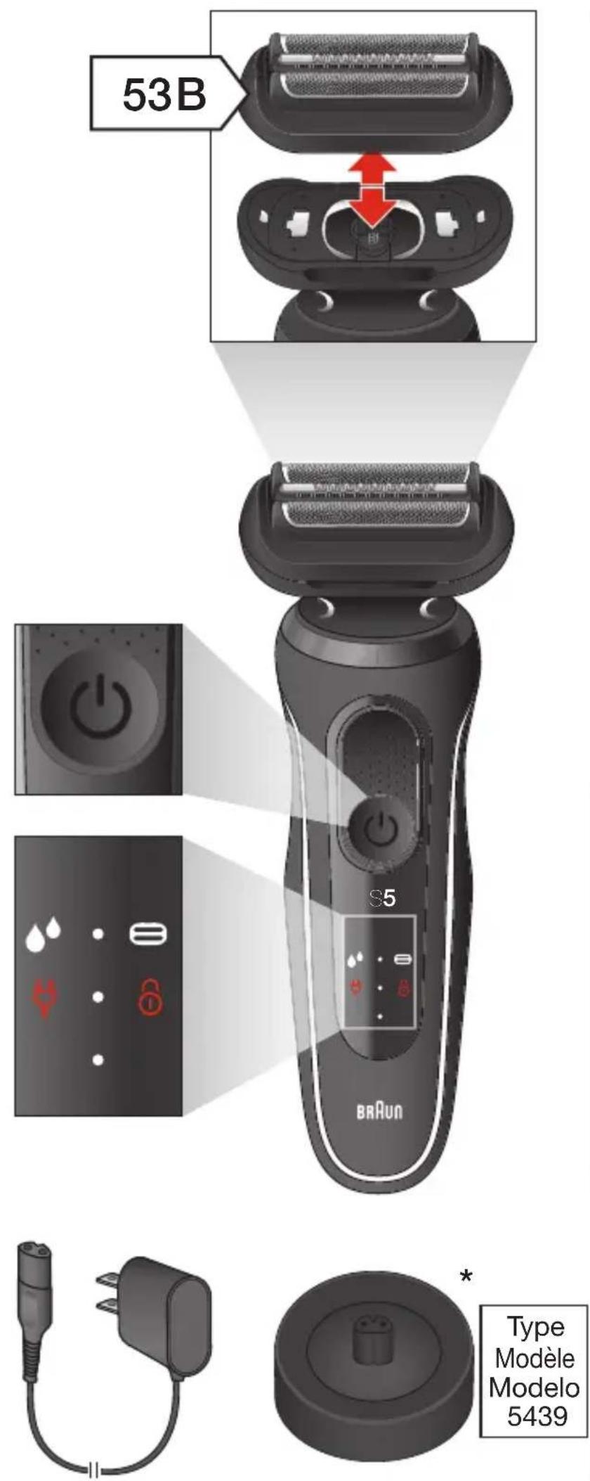 BRAUN Series 5 50W1200s - 1