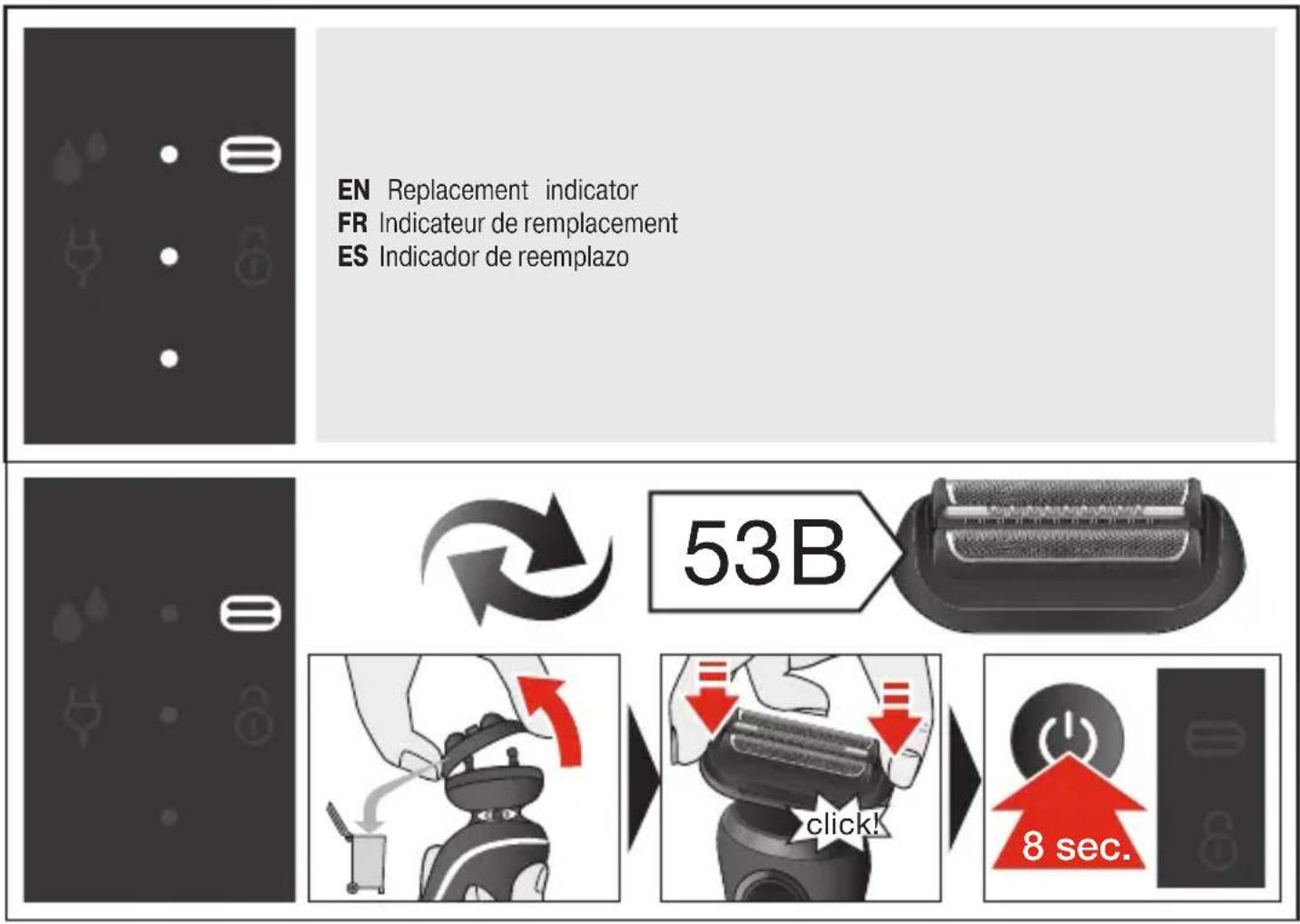 BRAUN Series 5 50W1200s - Importante - 4