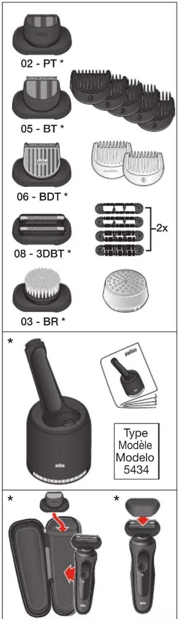 BRAUN Series 6 60N4820cs - 2