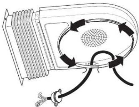 JENN-AIR JDS1450ML - Installer le couvercle du ventilateur - 3