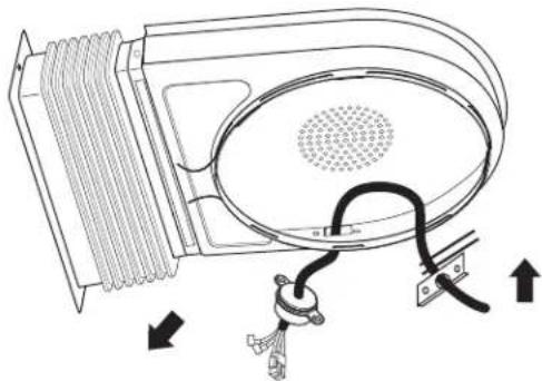 JENN-AIR JDS1450ML - Installer le couvercle du ventilateur - 1