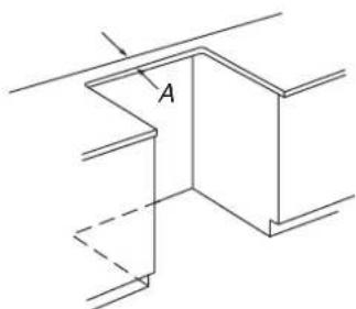 JENN-AIR JDS1450ML - Position the Blower Location Template - 2