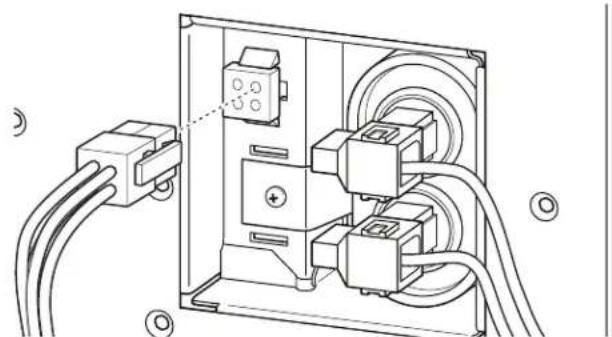JENN-AIR JDS1450ML - Raccordement des composants électriques du ventilateur - 6