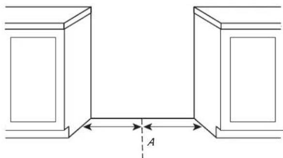 JENN-AIR JDS1450ML - Position the Blower Location Template - 1