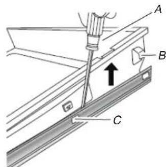 JENN-AIR JDS1450ML - Enlever/replacer le tiroir (sur certains modèles) - 1